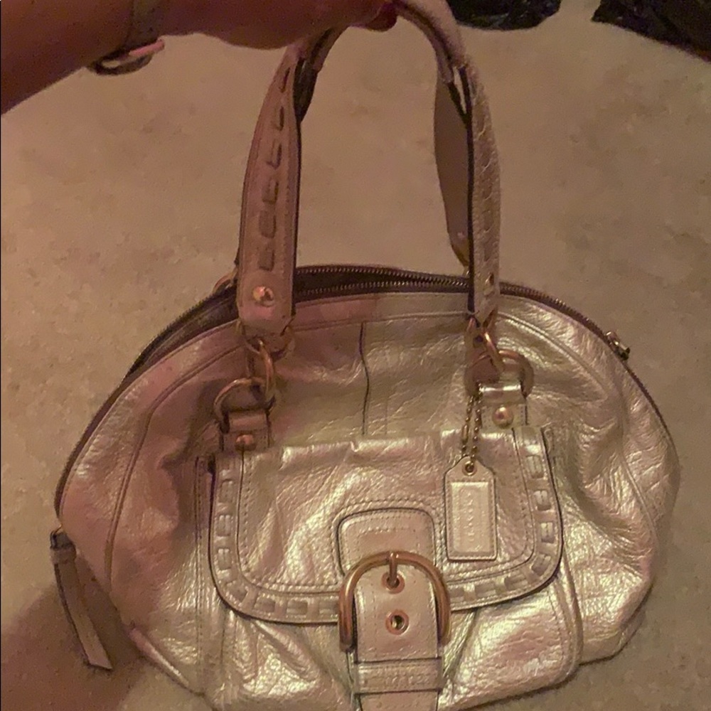 Medium sized Coach purse